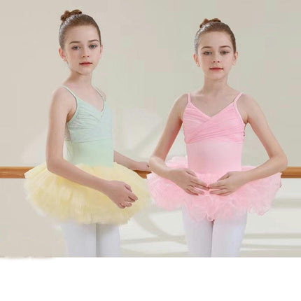 Toddler Ballet Leotards for Girls, Camisole Toddler Ballet Outfit for Studio Outdoor Daily Wear