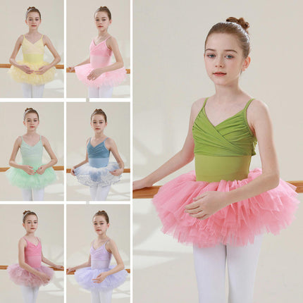 Toddler Ballet Leotards for Girls, Camisole Toddler Ballet Outfit for Studio Outdoor Daily Wear