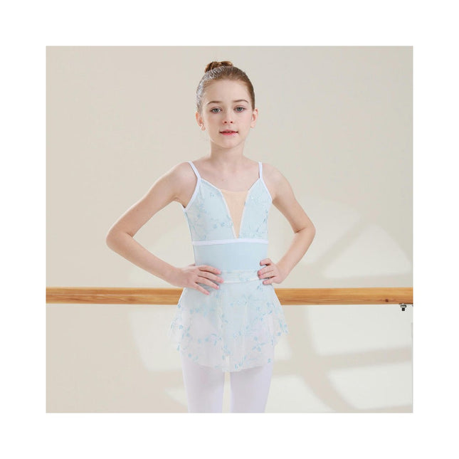 Ballerina Outfits Girls Big Kids Ballet Tutu Leotard Dance Camisole Skirted Ballerina Dress 1