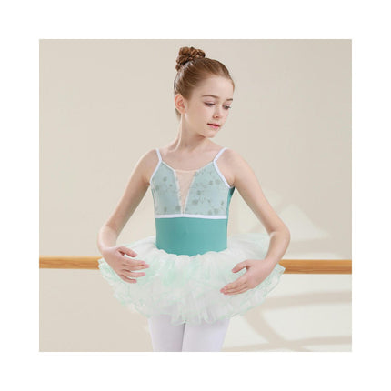 Ballerina Outfits Girls Big Kids Ballet Tutu Leotard Dance Camisole Skirted Ballerina Dress