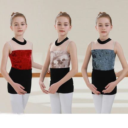 Sleeve Glitter Dance Ballet Tutu Leotard Ballerina Outfit for Girls Toddler