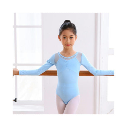 Children's Short Sleeve Dance Leotard Ballet Costume Backless Ballet Leotard