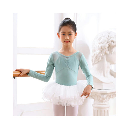 Children's Short Sleeve Dance Leotard Ballet Costume Backless Ballet Leotard