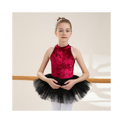 Girls Dance Dresses Ballet Dresses One-piece Dancewear Sets Suitable for Ballerinas