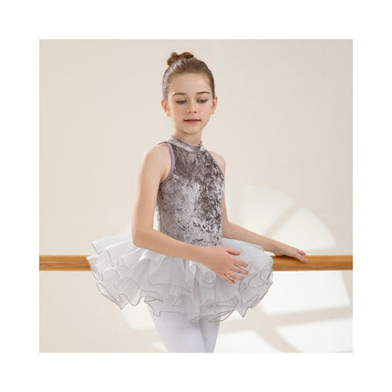 Girls Dance Dresses Ballet Dresses One-piece Dancewear Sets Suitable for Ballerinas