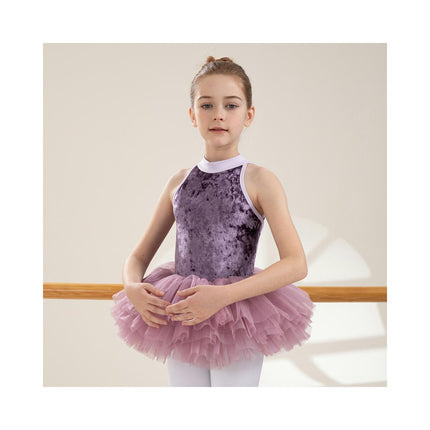 Girls Dance Dresses Ballet Dresses One-piece Dancewear Sets Suitable for Ballerinas