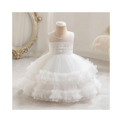 Baby Girl Tulle Princess Dresses Toddler Birthday Party Banquet Tutu