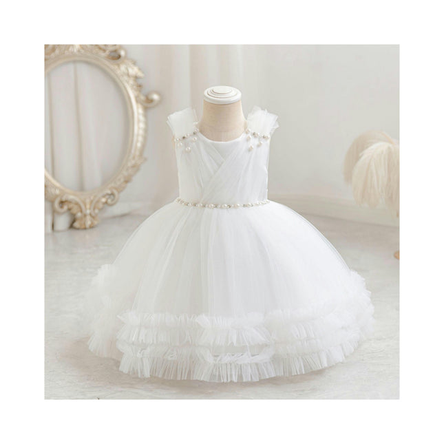 Girl's Weekend Dress Princess Tutu Party Wedding Bridesmaid Lace Dresses