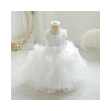 Baby Girl Floral Princess Dresses Girls Dresses Birthday Party Lace Dresses