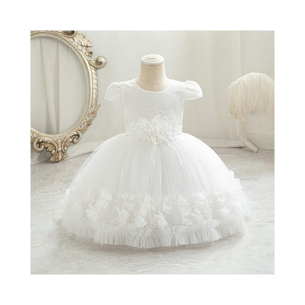 Baby Girl Flower Dress Infant Wedding Bridesmaid Birthday Party Tutu Tulle Princess Dresses