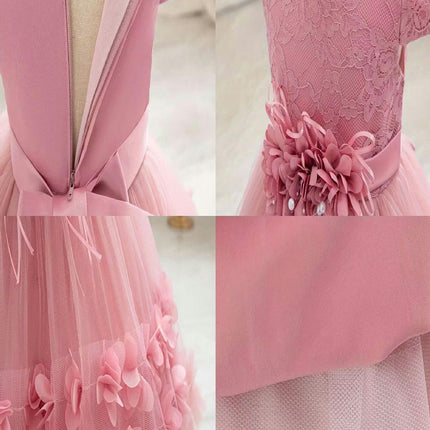 Baby Girl Flower Dress Infant Wedding Bridesmaid Birthday Party Tutu Tulle Princess Dresses