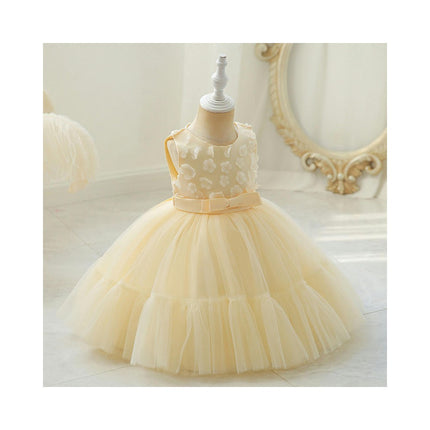 Princess Dress Baby Girl Mesh Birthday Dress Birthday Girl Wedding Dress Evening Dress