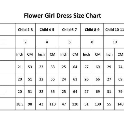 Flower Girl Dress A-Line Dress for Girls Birthday Wedding Party Communion Dresses