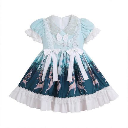 Summer Children's Japanese Dress-Cute Princess Dress for Schoolgirls