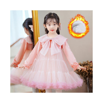 Christmas Dress for Girls Tulle Dresses with Train Birthday Holiday Party