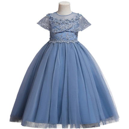 Girls Princess Pageant Dress Kids Prom Ball Gowns Wedding Party Flower Dresses