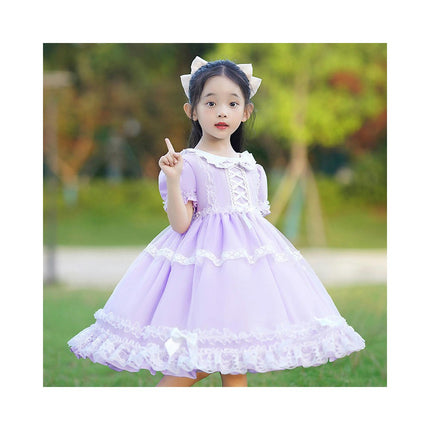 Toddler Birthday Dresses Dresses Flower Girl Party Prom Lace Poncho Dresses