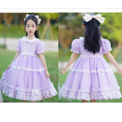 Toddler Birthday Dresses Dresses Flower Girl Party Prom Lace Poncho Dresses