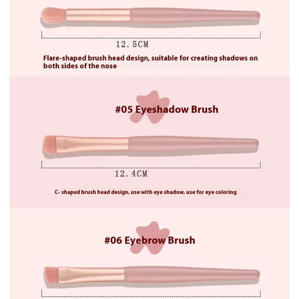 13Sets Travel Makeup Brush Set Brushes Vegan Synthetic Bristles Hairs Foundation Brush With Travel Makeup Bag