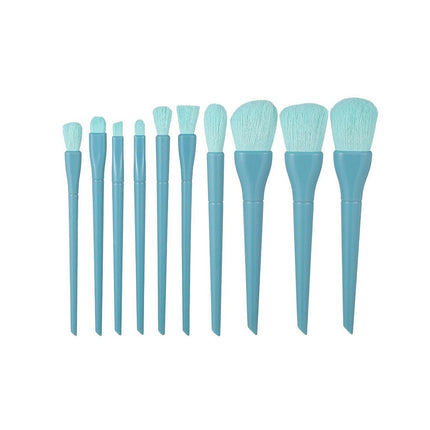 Make Up Brushes 10 Pcs Makeup Brush Set Powder Brush Concealer Blending Brushes Set Stipping Brush Travel Set