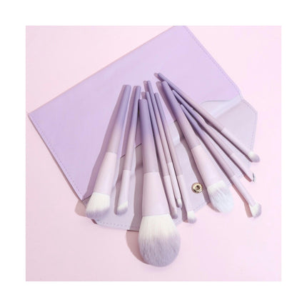 Make Up Brushes Professional 10pcs Makeup Brushes Set Foundation Blending Cosmetic Brush Set Kit With Bag