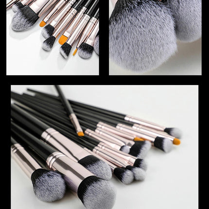 16Pcs Synthetic Foundation Face Powder Brush Blending Eyeshadow Concealers Makeup Brushes MakeUp With Bag