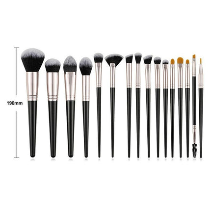 16Pcs Synthetic Foundation Face Powder Brush Blending Eyeshadow Concealers Makeup Brushes MakeUp With Bag