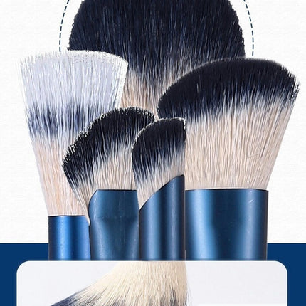 10-Pcs Makeup Brush Set Professional Makeup Brushes Face Foundation Brush Vegan Make Up Brushes Set