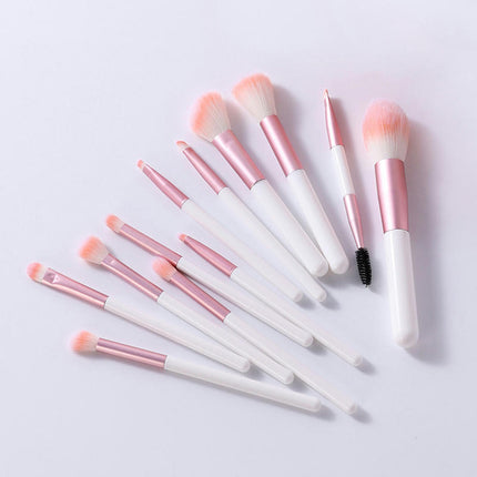 Travel Makeup Brushes Set Professional Cute Makeup Brush For Foundation Powder Concealer Blush Portable Storage Bag