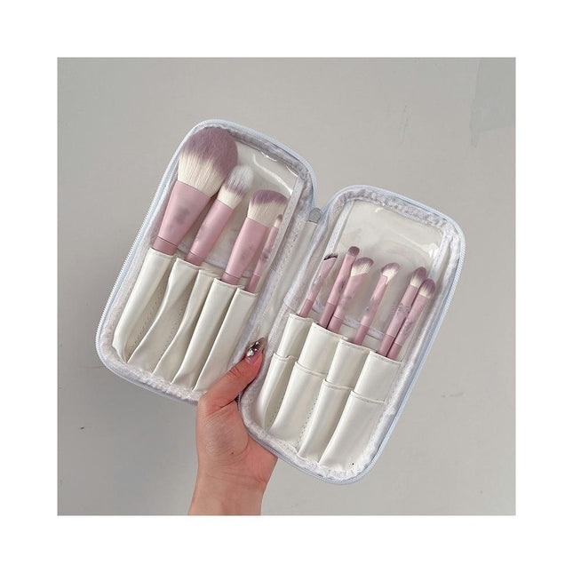 Makeup Brush Set 10 Pcs Premium Synthetic Foundation Powder Concealers Eye shadows Blush Makeup Brushes