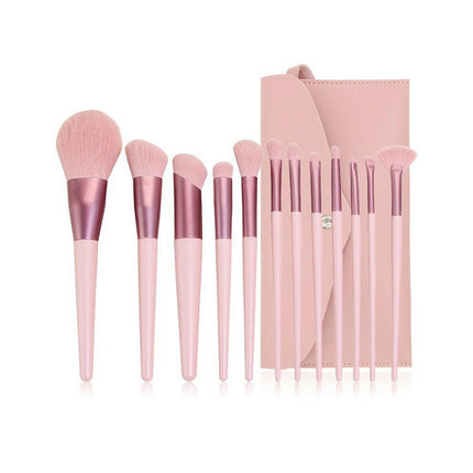 Makeup Brushes 12Pcs Makeup Brush Set Premium Synthetic Face FoundationBrush Concealer Eyeshadow Brushes Set