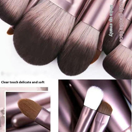 12 Pcs Makeup Brush Set Professional Makeup Brushes Face Foundation Brush Concealer Eyeshadow Brushes Set