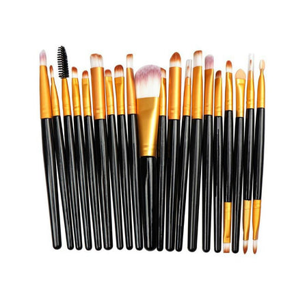 Eye Set Premium Synthetic Foundation Powder Concealer Contour Eye Shadow Brushes & Tools Travel Brush