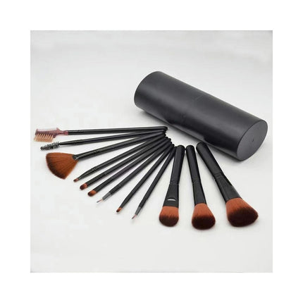 Set Premium Synthetic Foundation Powder Concealer Contour Eye Shadow Brushes & Tools with Brush Bucket