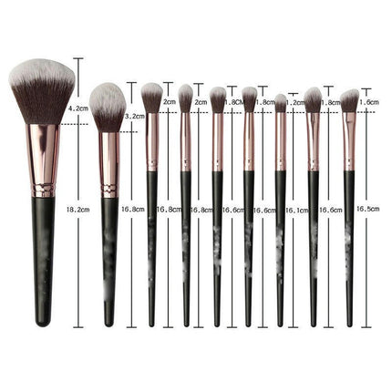 20Pcs Makeup Brush Set Foundation Brush Blending Concealers Face Powder Eye Make up Brushes Set with Bag