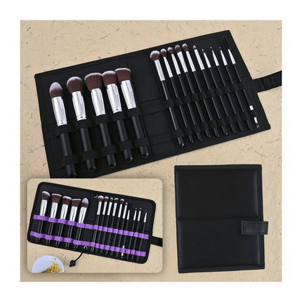 Make up Brushes Professional 15 Pcs Makeup Brushes Set Foundation Blending Cosmetic Brush Kit With Bag