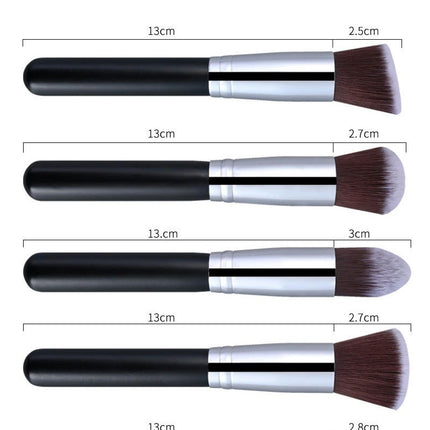 Make up Brushes Professional 15 Pcs Makeup Brushes Set Foundation Blending Cosmetic Brush Kit With Bag