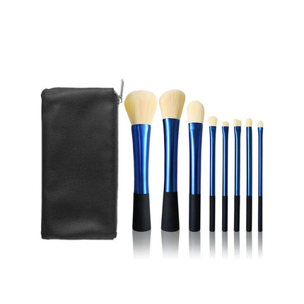 Makeup Brush Set For Liquid Cream&Powder Eyeshadow Foundation Concealer Blush&Contour Travel Brushes Synthetic Bristles