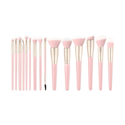 Makeup Brushes Professional 15Piece Brush Set Face Makeup Brush Set Foundation Brush Set Travel Makeup Brushes