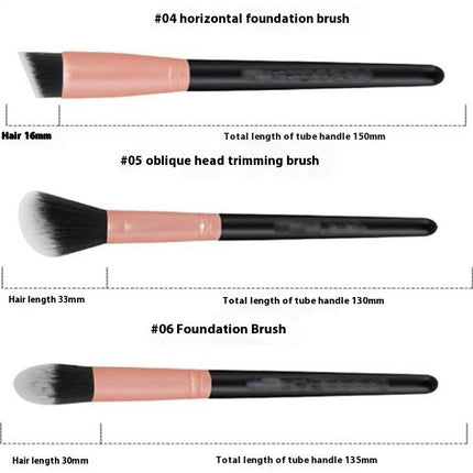 Makeup Brushes Professional 15Piece Brush Set Face Makeup Brush Set Foundation Brush Set Travel Makeup Brushes