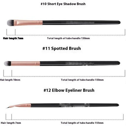 Makeup Brushes Professional 15Piece Brush Set Face Makeup Brush Set Foundation Brush Set Travel Makeup Brushes