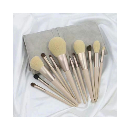 Makeup Brushes Set  Professional Face Powder Foundation Eye Shadow Concealers Brush Kit Total 12 PCS