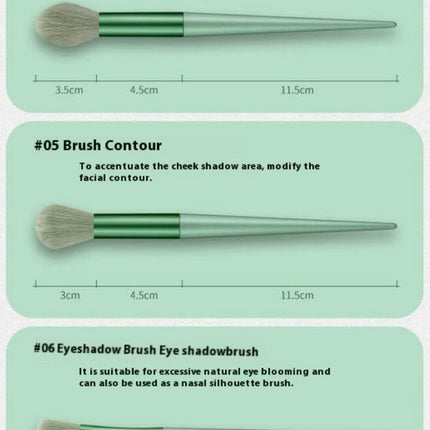 13pcs Makeup Brush Set Fluid Foundationss Powder Concealers Eye Shadows Makeup Brushes Travel Makeup Brush Set