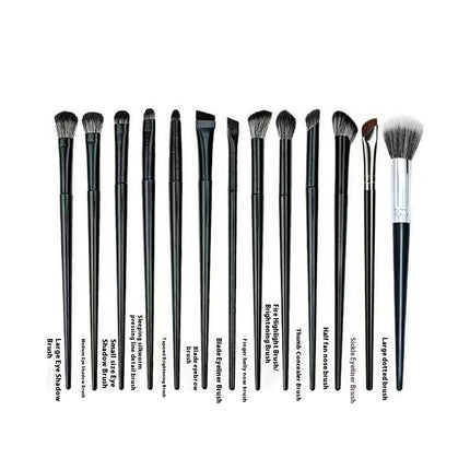 13 Pieces Makeup Brush Set Eye Shadow Eyeliner Blush Makeup Brushes Powder Cream Cosmetics Blending Brush Tool