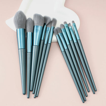 Foundation Brush Eyeshadow Brush Make up Brushes Set Bright Colors Easy-taken Travel Makeup Brush Set