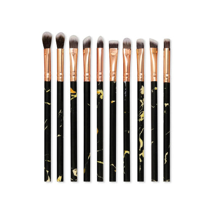 Professional Brushes10Pcs Marble Make Up Brushes Makeup Brushes Set Include Eyeshadow Eyebrow Brush Set