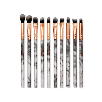 Professional Brushes10Pcs Marble Make Up Brushes Makeup Brushes Set Include Eyeshadow Eyebrow Brush Set