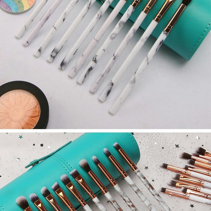 Professional Brushes10Pcs Marble Make Up Brushes Makeup Brushes Set Include Eyeshadow Eyebrow Brush Set