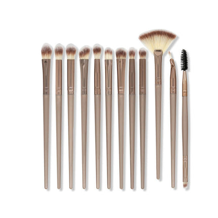 Eye Makeup Brushes 12 PCS Professional Eye shadow Eyebrow Foundation Powder Cream Blending Brushes Set