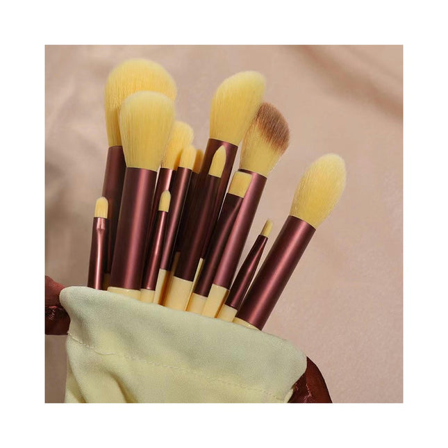 13 Pcs Make Up Kits For Foundation Eye Shadows Professional Make Up Brushes Set Blending Brushes Tools Kit